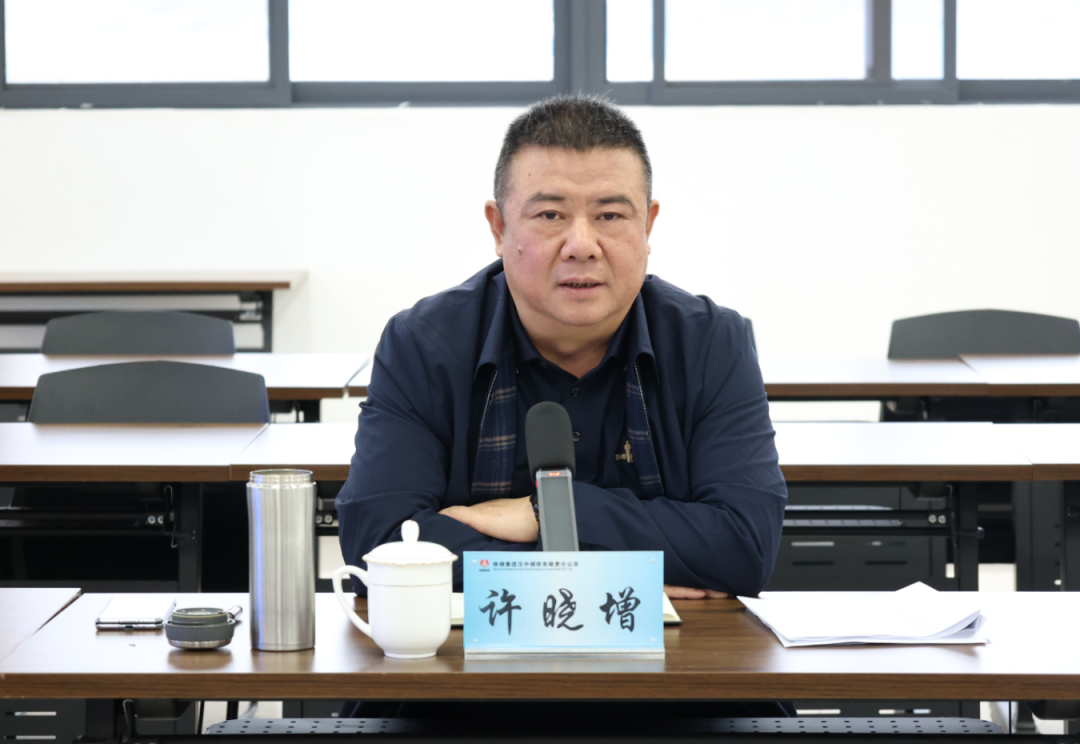 許曉增到漢鋼公司調研生產經營工作 許曉增到漢鋼公司調研生產經營工作