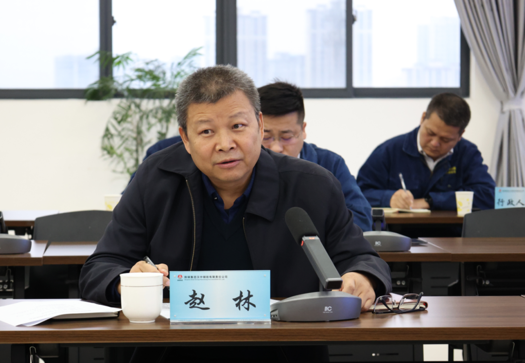 許曉增到漢鋼公司調研生產經營工作 許曉增到漢鋼公司調研生產經營工作