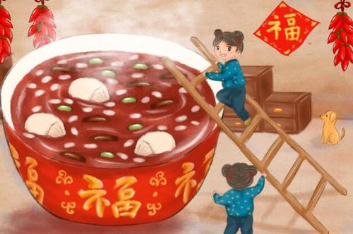 一年一度臘八節，一年一頓臘八粥